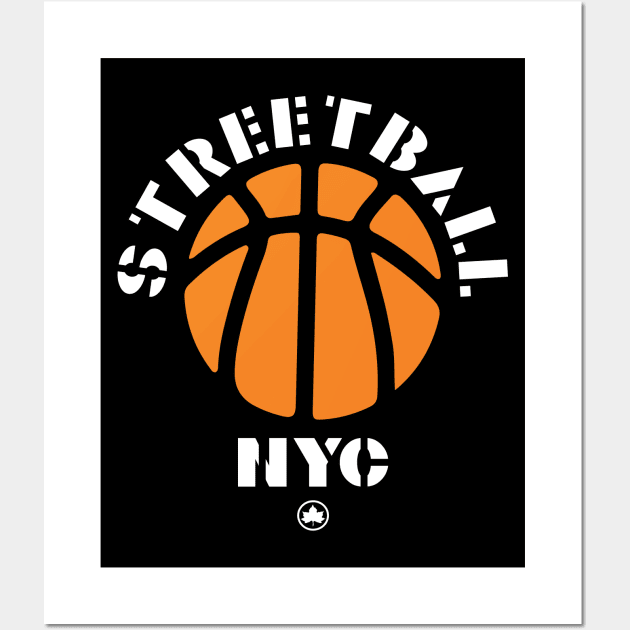 STREETBALL NYC Wall Art by undergroundART